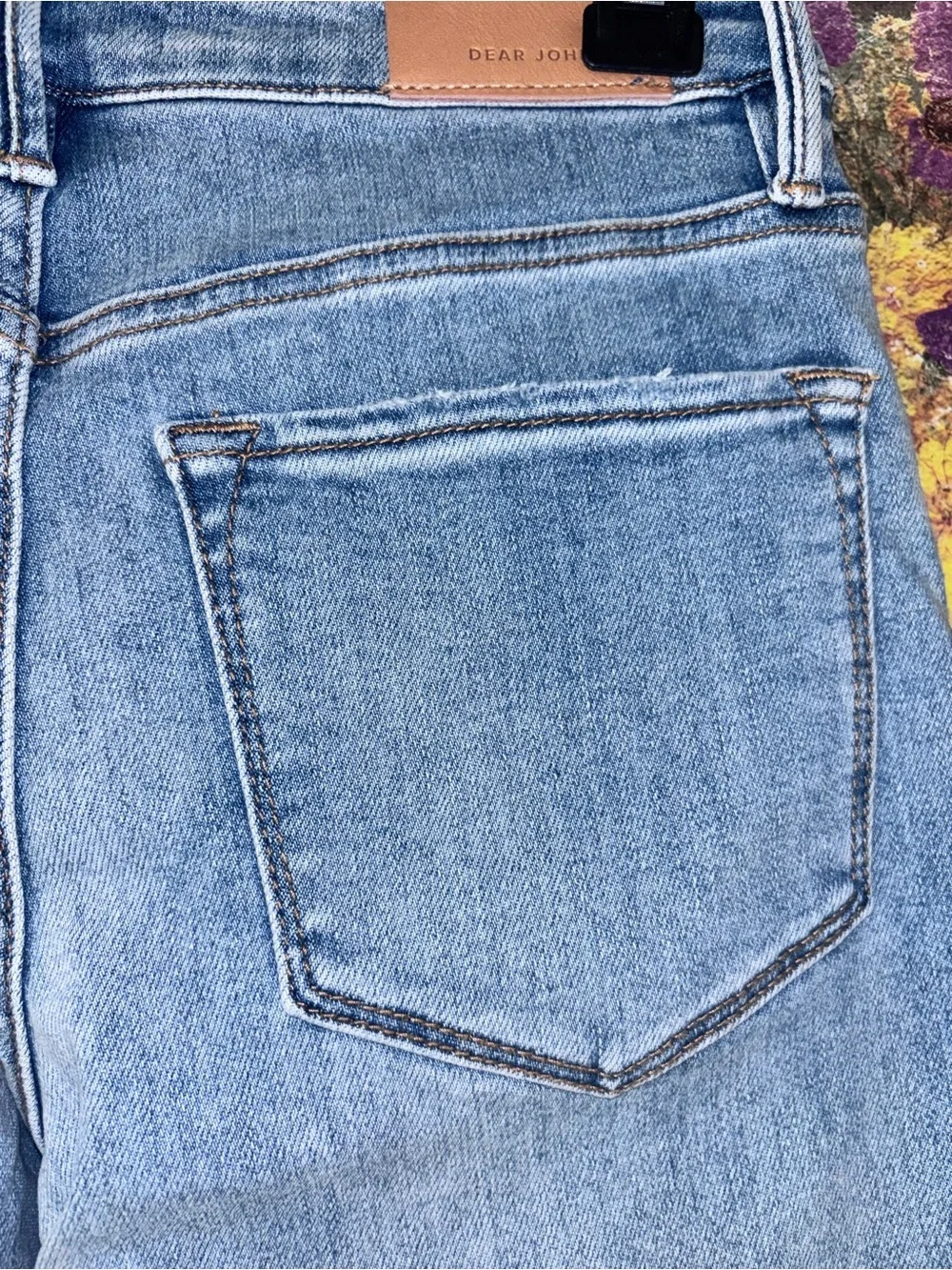 Dear John Fiona High Rise Wide Leg Denim Jeans 26 Perfect! Worn Once